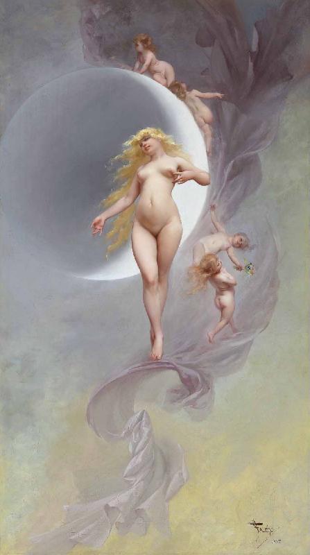Luis Ricardo Falero The planet Venus Sweden oil painting art
